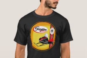 vintage scorpion snowmobile t shirt
